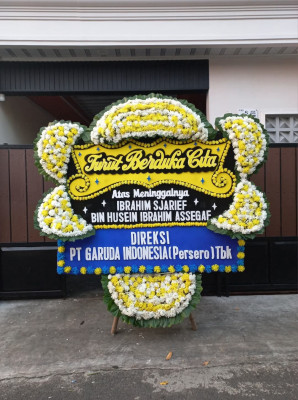 Papan Bunga Duka di Peterongan